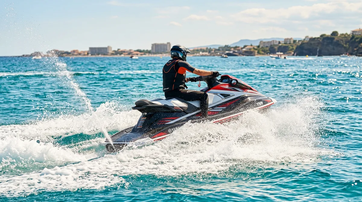 Location jet ski au Cap d'Agde : tarifs, permis et circuits 2026