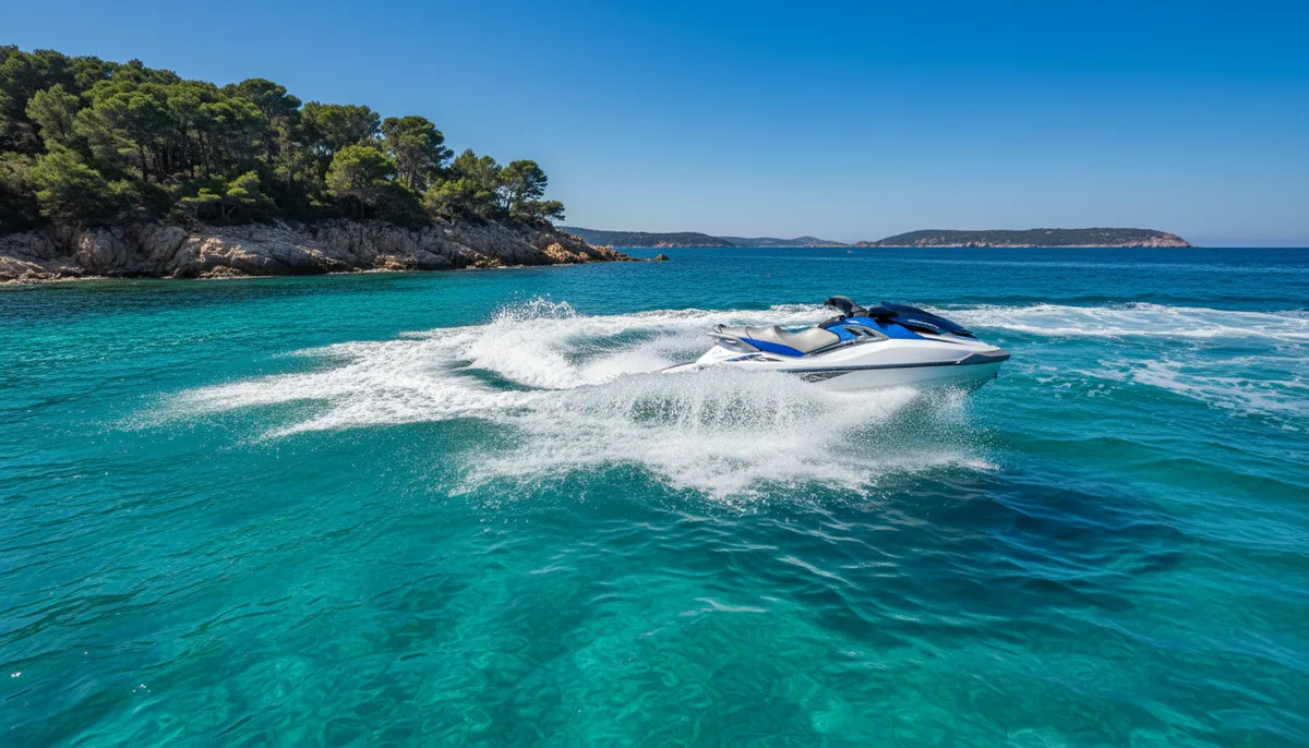 Location jet ski à Hyères : tarifs, spots et randonnées vers Porquerolles